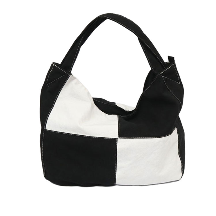 Canvas Patchwork humerum Bag