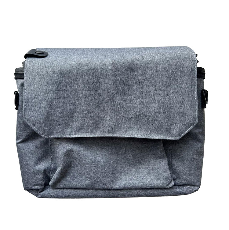 Grey Oxford Cloth humerum Bag